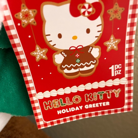 Hello Kitty Christmas Holiday Tree Greeter Plush 20” NWT - Picture 6 of 9
